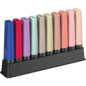 STABILO BOSS ORIGINAL NatureCOLORS Wildflower markeerstift, deskset van 10 stuks, assorti