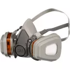 3M Reusable Half Face Mask with Replaceable Filters A2P2 Respiratory Protection Kit