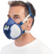 3M mondmasker met geïntegreerde filters, herbruikbaar, biedt ABEK1P3 ademhalingsbescherming