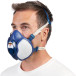 3M mondmasker met geïntegreerde filters, herbruikbaar, biedt A1P2 ademhalingsbescherming