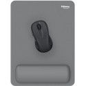 Fellowes Breyta tapis de souris XL avec repose-poignet, gris
