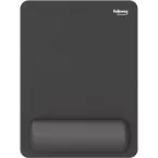 Fellowes Breyta XL Mouse Pad with Wrist Rest, Black