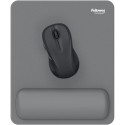 Fellowes Breyta tapis de souris avec repose-poignet, gris