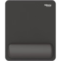 Fellowes Breyta tapis de souris avec repose-poignet, noir