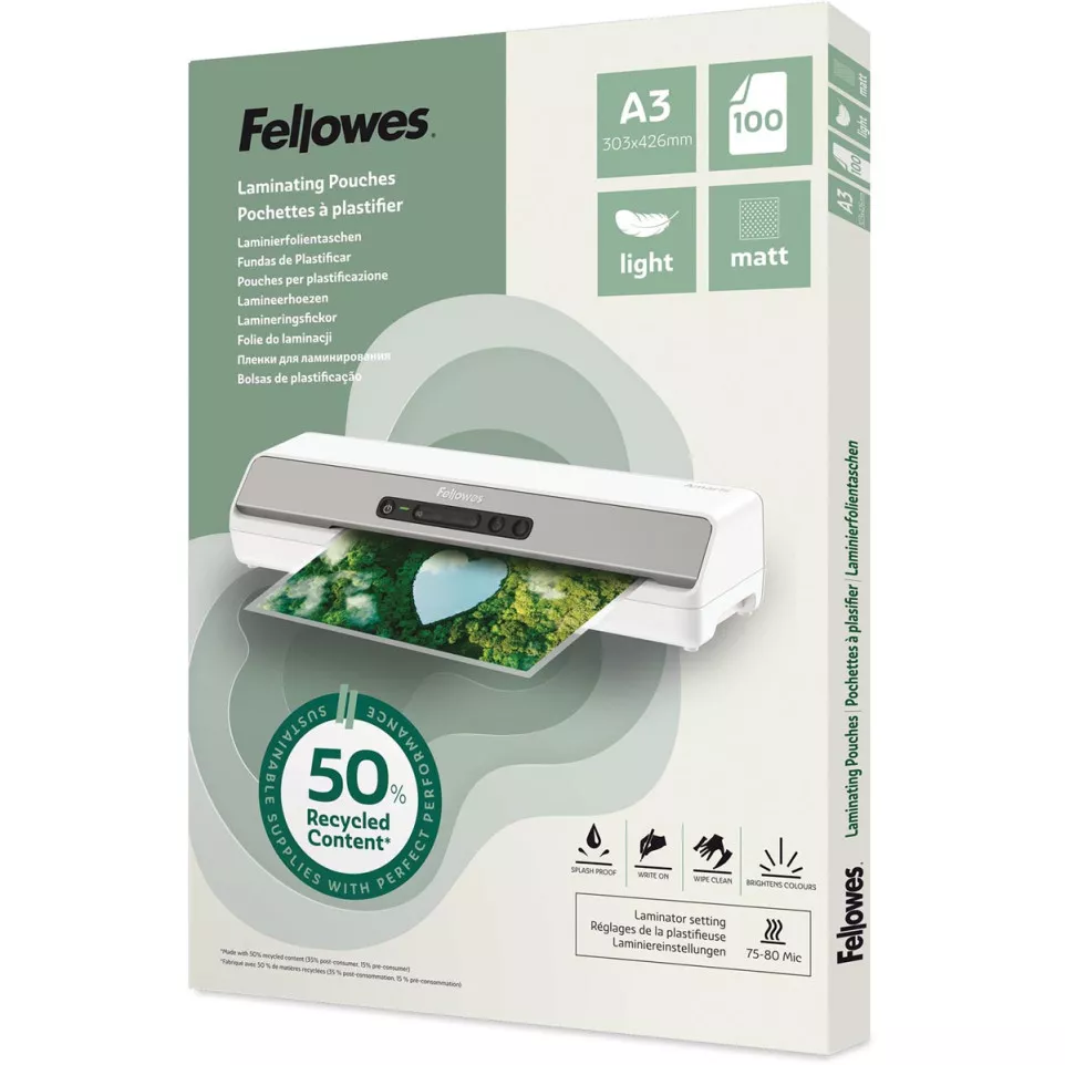 Fellowes lamineerhoes 50 %...