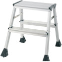 Q-CONNECT escabeau en aluminium, 2 marches