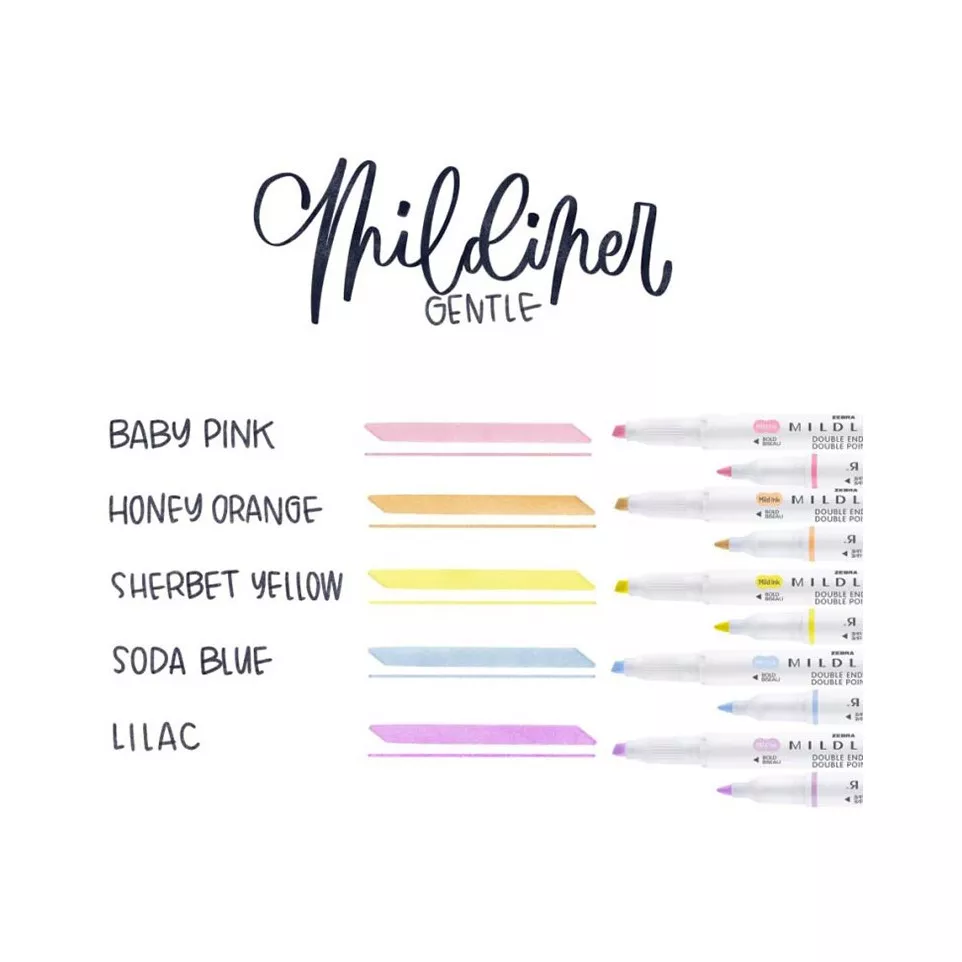 ZEBRA MILDLINER markeerstift, dubbele...