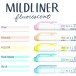 ZEBRA MILDLINER Double-Ended Highlighter, Fluorescent, Set of 5, Assorted Colors