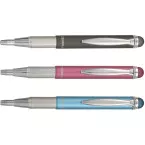ZEBRA Telescopic Ballpoint Pen Stylus, Assorted Colors