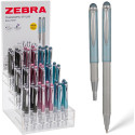 ZEBRA stylo-stylus, télescopique, couleurs assorties