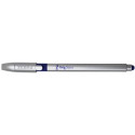 ZEBRA Z-grip balpen-stylus, inkt blauw, zilver lichaam