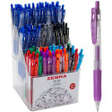 ZEBRA Sarasa Clip roller à encre gel, 0,7 mm, 8 couleurs assorties