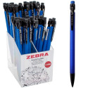 ZEBRA MP porte-mine, 0,5 mm, HB, bleu, livraison en présentoir