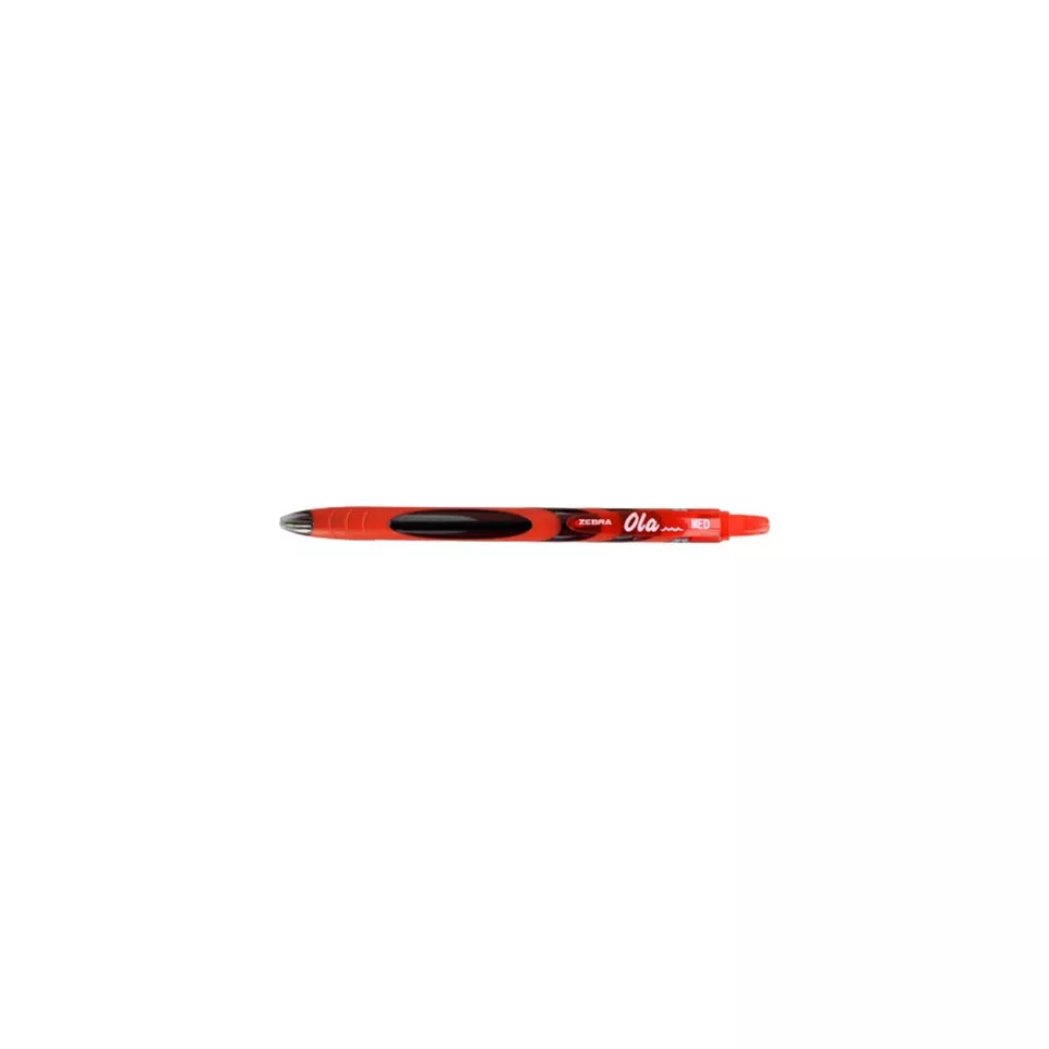 ZEBRA  Ola balpen, 0,5 mm, rood