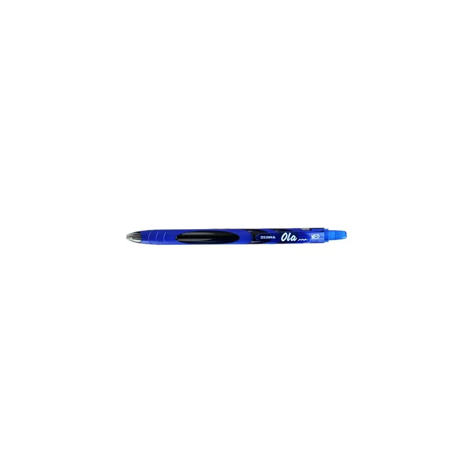 ZEBRA Ola balpen, 0,5 mm, blauw