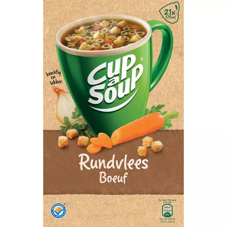 Knorr Cup-a-Soup viande de boeuf,...
