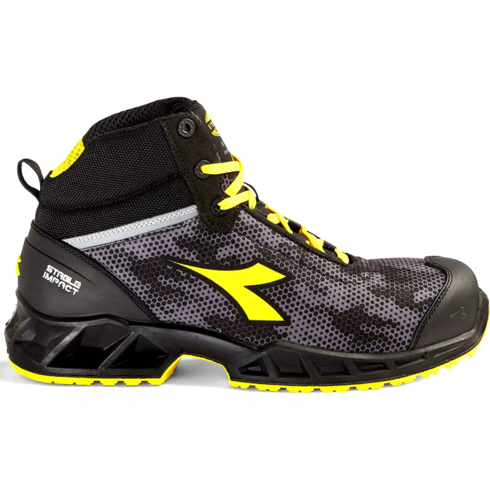 Hoge schoenen S3 SRC ESD zwart/grijs...