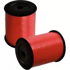 Gift ribbon, 5 mm x 500 m, red