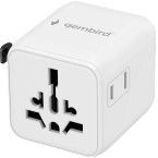 Gembird adaptateur mondial,...