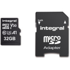 Integral microSDXC...
