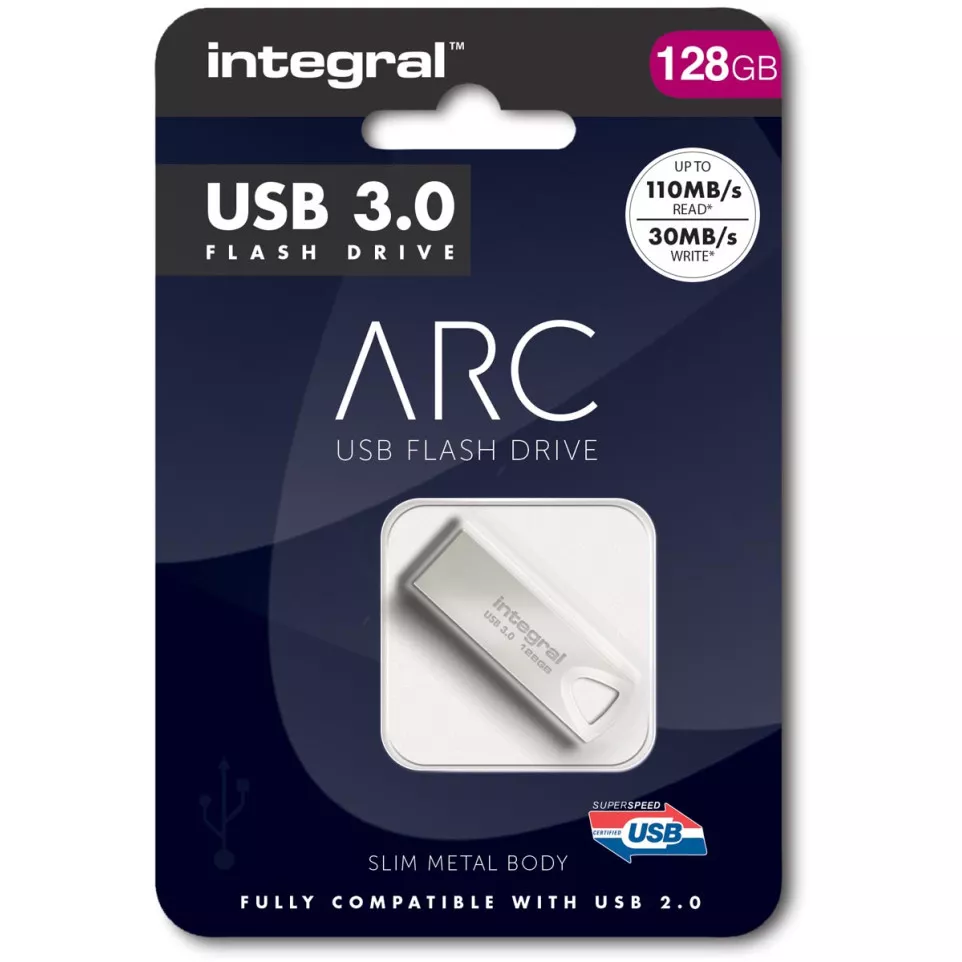 Integral ARC USB 3.0 Flash Drive 128...