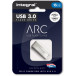 Integral ARC USB 3.0 Flash Drive, 16 GB, Silver