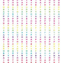 Papier cadeau Rainbow, 70 cm x 1,5 m, 4 motifs différents