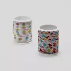 Inpaklint hartjes en bolletjes, 10 mm x 10 m