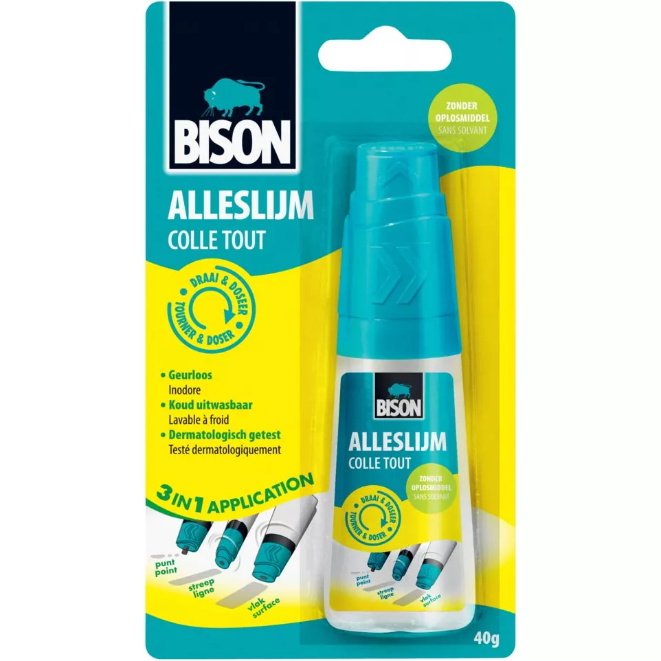 Bison alleslijm draai & doseer 40 g
