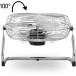 Ventilateur de sol Trotec TVM 14 35cm chromé / pce