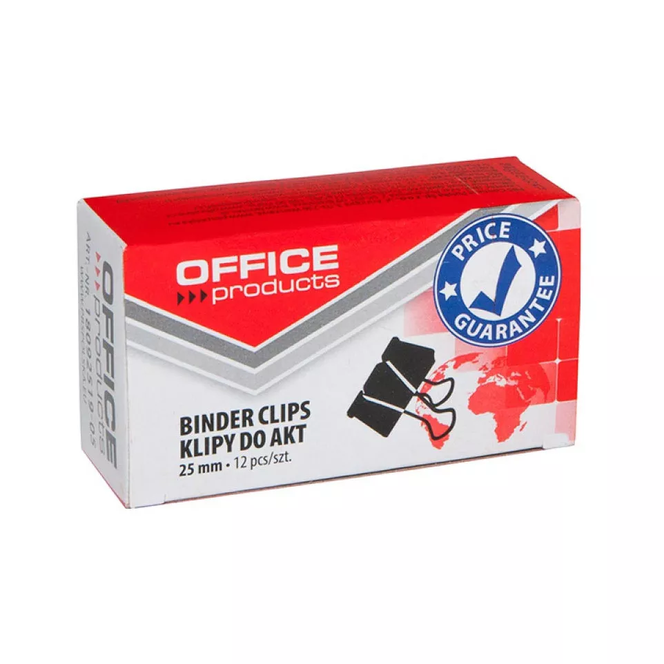 OFFICE products pince foldback, noir,...