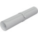 Leitz bureauonderlegger en muismat, lederlook, ft 80 x 40 cm, lichtgrijs