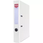 OFFICE Products cardboard lever arch file, A4, 5.5 cm spine, white