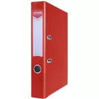OFFICE Products A4 lever arch file, cardboard, 5.5 cm spine, red