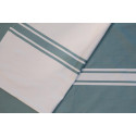 Payton Hand Towels, 50 x 70 ft, Striped, Mineral, Pack of 6