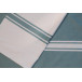Payton Hand Towels, 50 x 70 ft, Striped, Mineral, Pack of 6