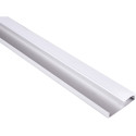 Led profiel toepassen FLOOR 39x18x13mm aluminium geanodiseerd+cover opaal / 2m