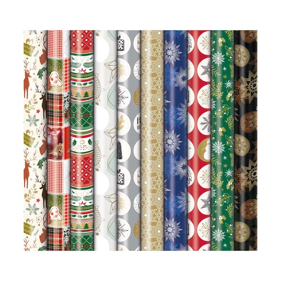 Papier cadeau Noël Premium, 70 cm x 2...