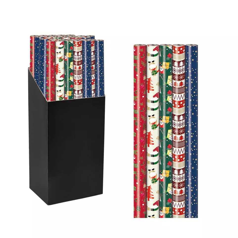 Geschenkpapier Kerst Mix, 70 cm x 2...