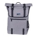 Donau Travel sac à dos London, 18 l, 15,6 pouces, gris