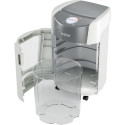 Leitz IQ OptiMax Small Office 350 Micro Cut Paper Shredder Security P5 22L White