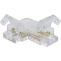 10mm Corner Connector for 8mm COB LED Strip Transparent per Piece