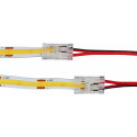 Câble miniconnecteur 10mm 2 rubans LED COB 8mm 3A 2m / pce
