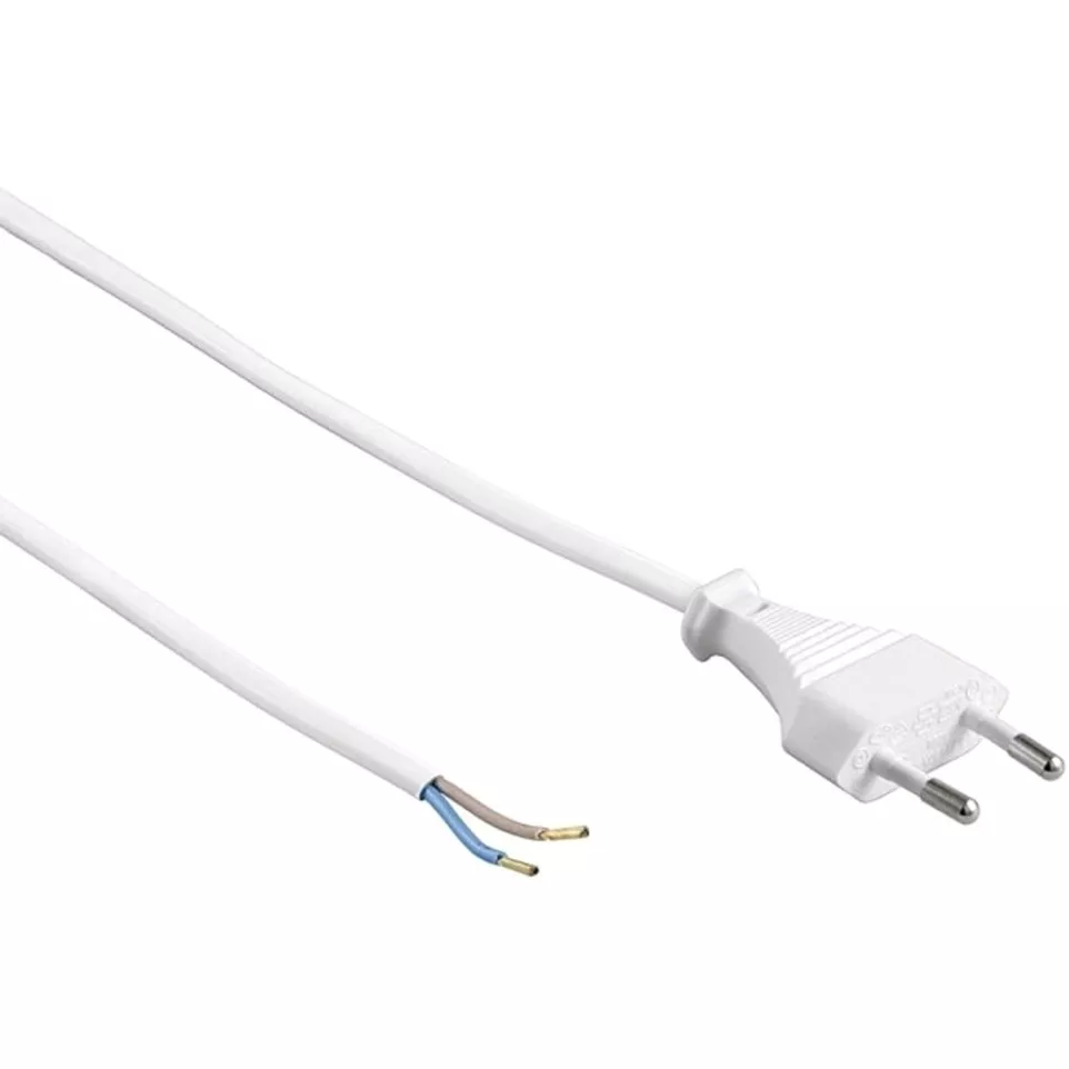 2m Power Cable 2x0.75mm² 220V with...