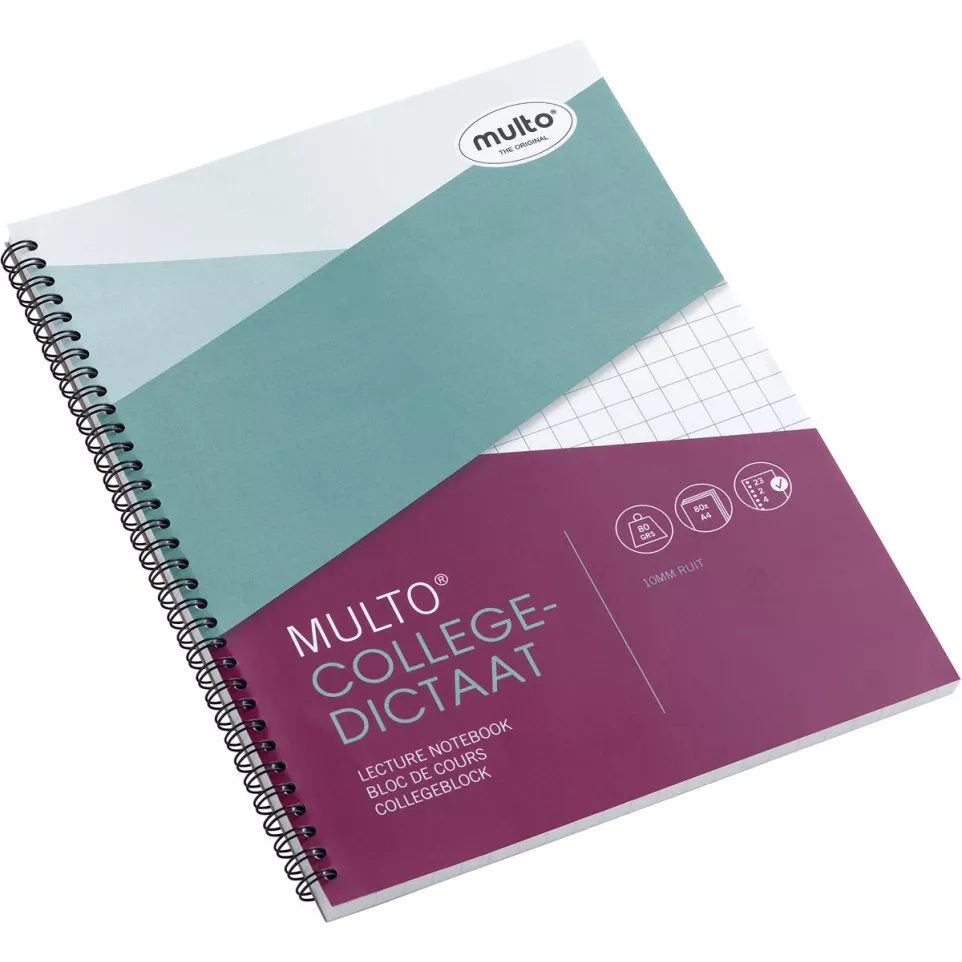 Multo College Hardcover Notebook A4,...