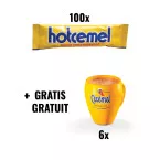 Action Hotcemel: 1 x Hotcemel chocolat en poudre, 30g, 100 sachets (Ref. 46820) + GRATUIT 1 x 6 tasses