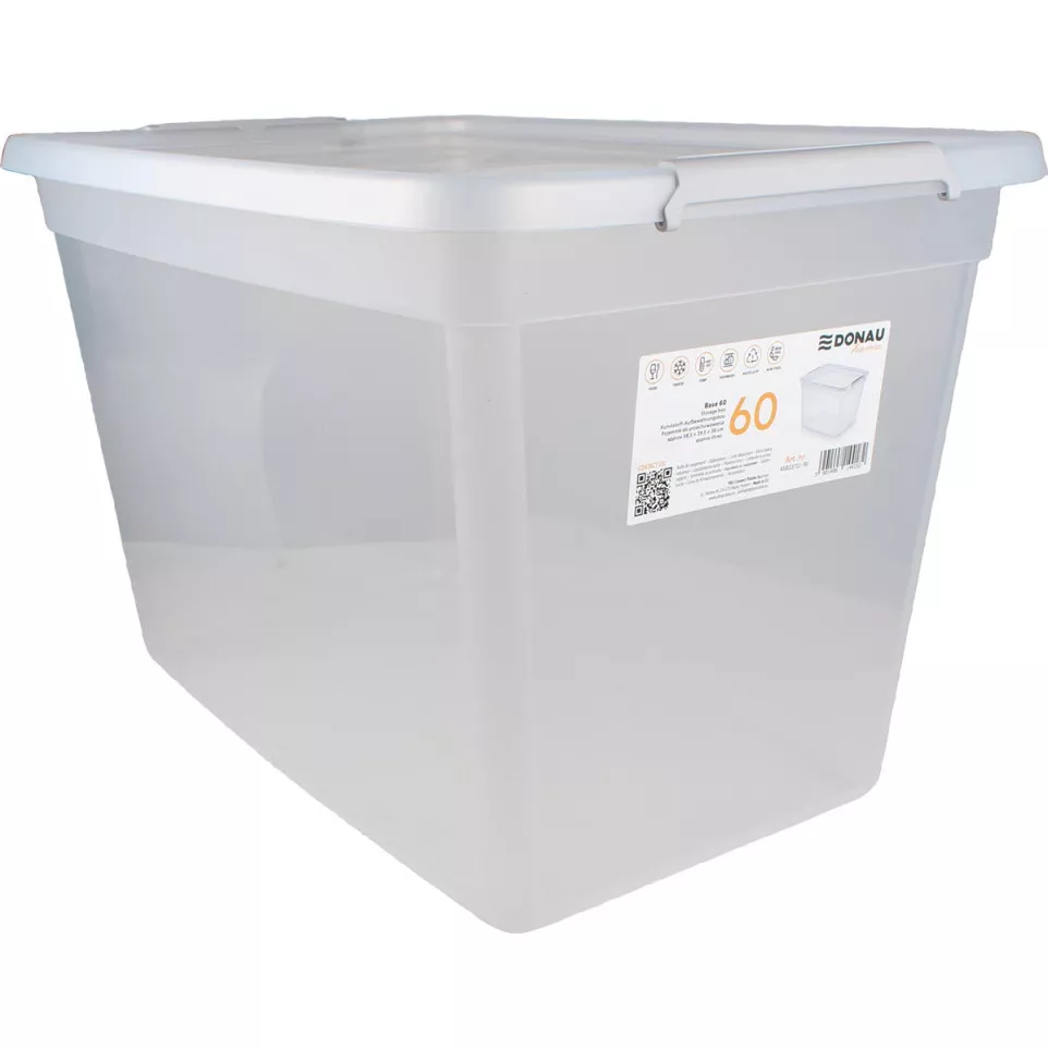 DONAU Home opbergdoos, 60 liter,...