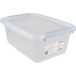 DONAU Home boîte de rangement, 12,5 litres, transparent