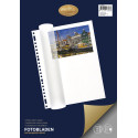 Multo papier photos, ft A4, 23-trous, paquet de 20 feuilles