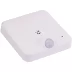 Capteur PIR Deli2 avec variateur blanc / pce